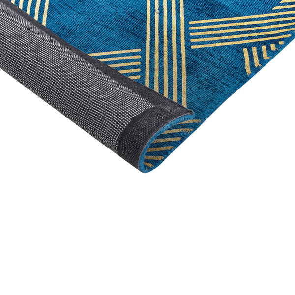Teppich VEKSE Blau 160 x 230 cm Viskose