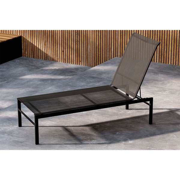 Massimo Liege schwarz. 60 X 189 X 97 cm