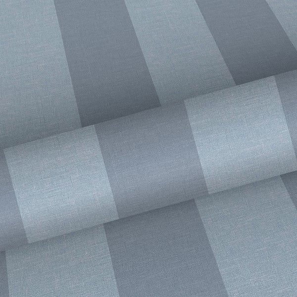 Sanders und Sanders Tapete Streifen Graublau - 53 cm x 10 m - 640421