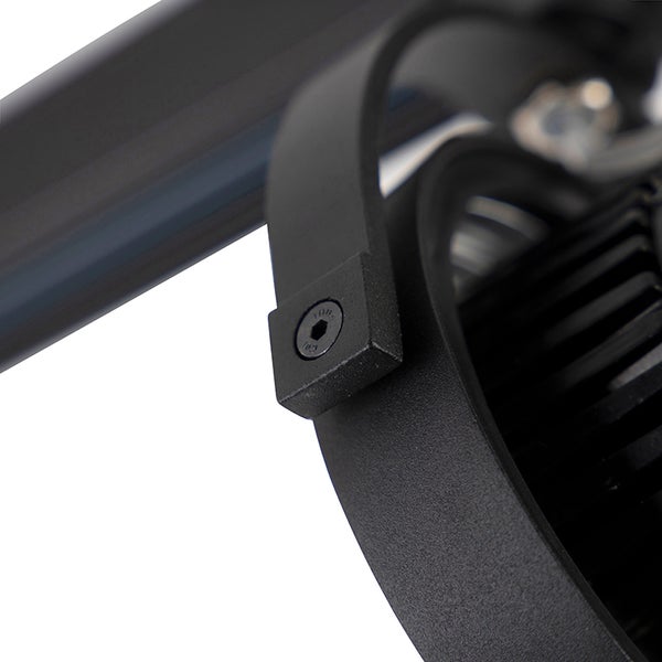LED 3-Phasen-Schienenstrahler schwarz 15W 2700K inkl. AR111- Expert