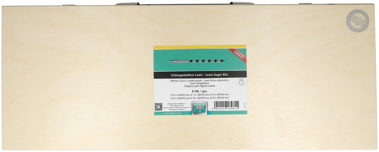 Heller Schlangenbohrer Classic Set Ø 10/12/14/16/18/20 x 460 mm - 1 Set