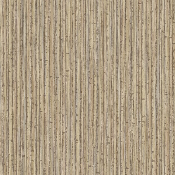 Origin Wallcoverings Tapete Bambusmuster Hellbraun - 53 cm x 10.05 m - 347401