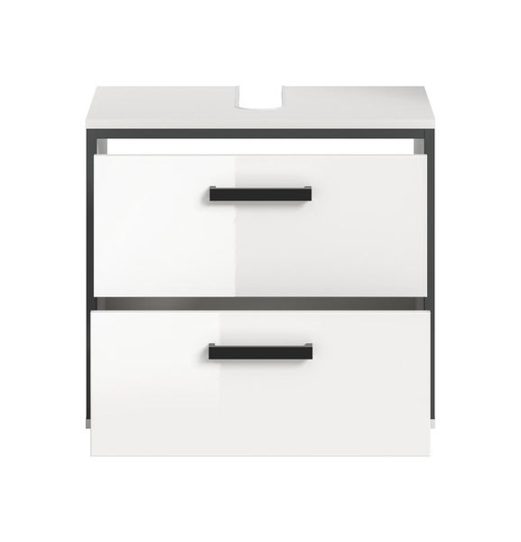 Waschtischunterschrank mit zwei Schubladen