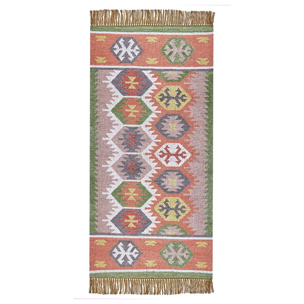 Outdoorteppich SAHBAZ Bunt 80 x 150 cm