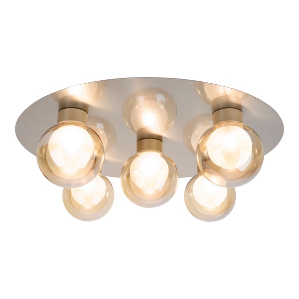 Deckenleuchte mit mehreren Glaskugeln