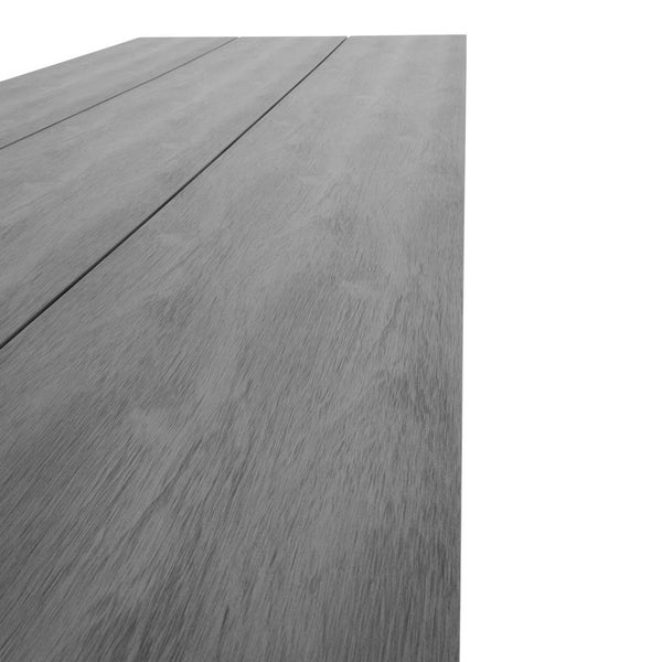 Denver Gartentisch 210 x 100 cm grau, schwarz. 210 X 100 X 75 cm