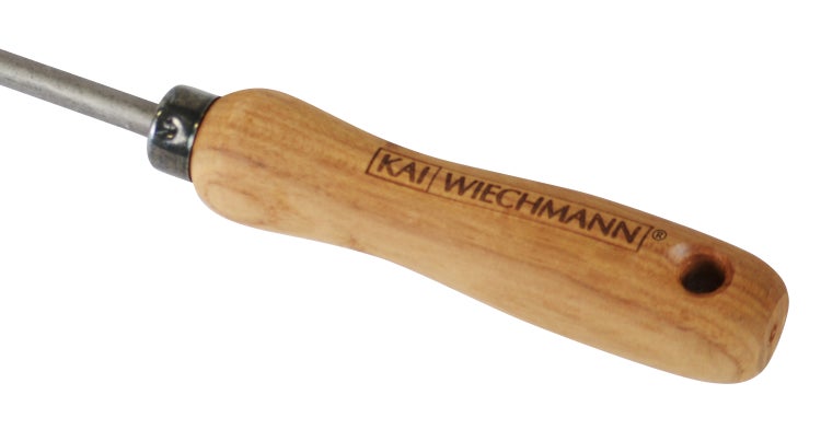 Teak Unkrautstecher Unkrautentferner Handjäter geschmiedet Teakholz Griff premium
