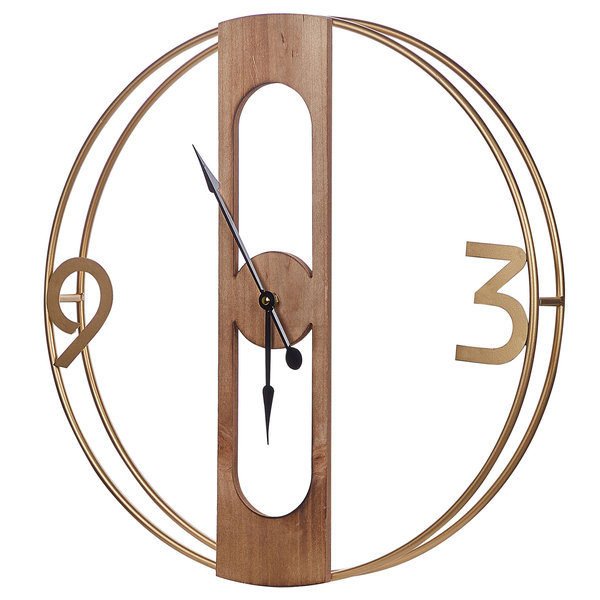Wanduhr MULHOUSE 50 cm Braun