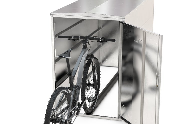 Fahrradgarage BikeBox 1 Basic AE ohne Seitenwand