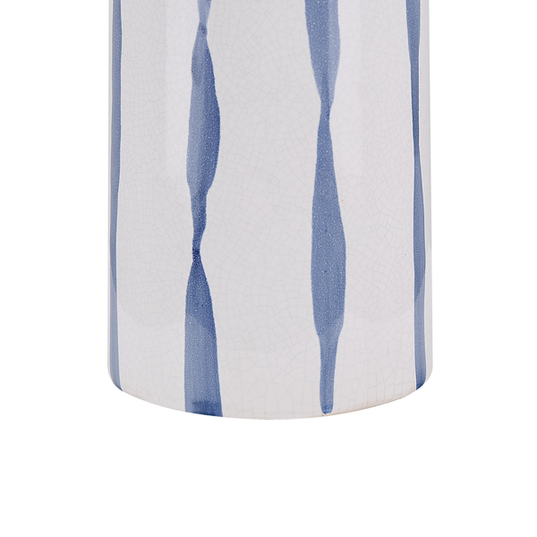 Blumenvase ASSUS Steinzeug 22 cm Weiß