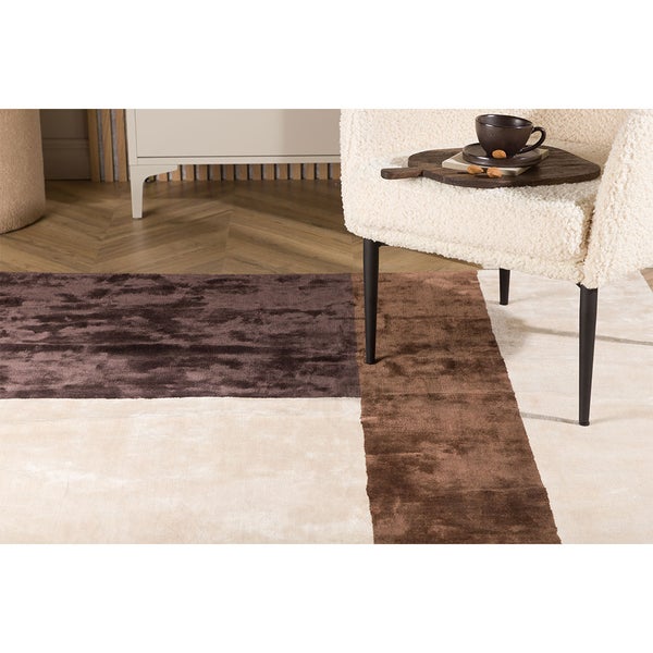 Arvid Teppich 300x202cm Braun. 202 X 300 X 2 cm
