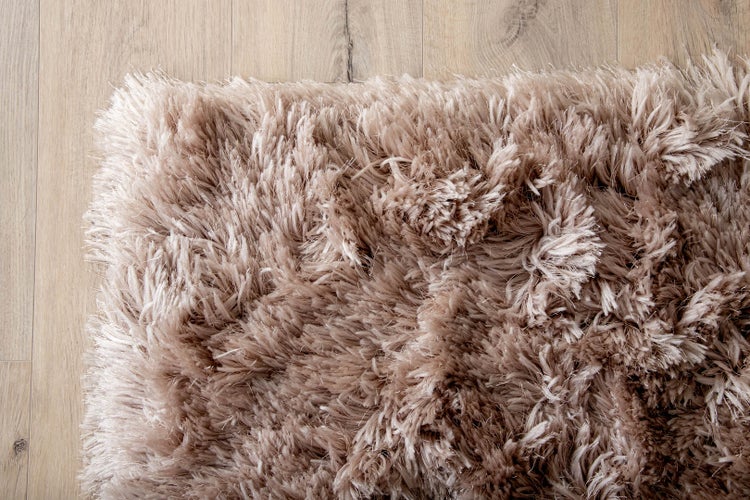 Grace Teppich 230x160 cm Polyester beige. 160 X 230 X 3 cm