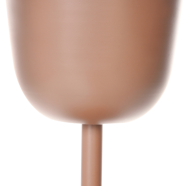 Detailaufnahme eines Pflanzgefäßes auf einem Sockel