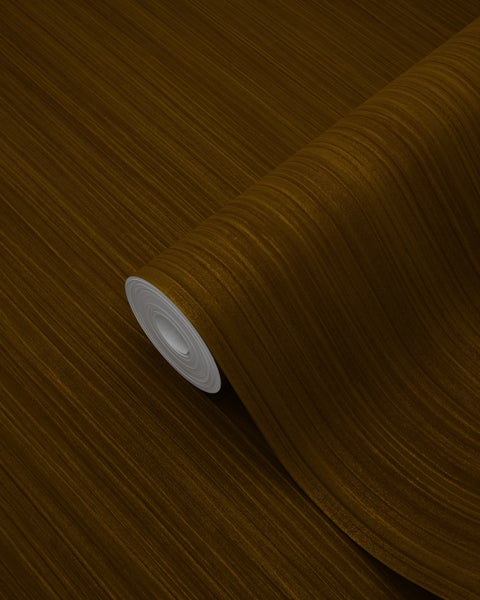 Origin Wallcoverings Tapete feine Streifen Dunkelbraun - 53 cm x 10.05 m - 345404