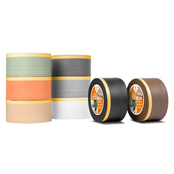 Mehrzweck-Abschlussleisten in verschiedenen Farben