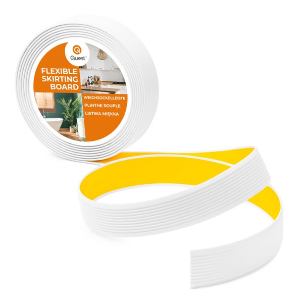 Flexible Sockelleiste auf Rolle