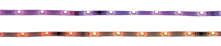 LED-Streifen mit farbigen LEDs