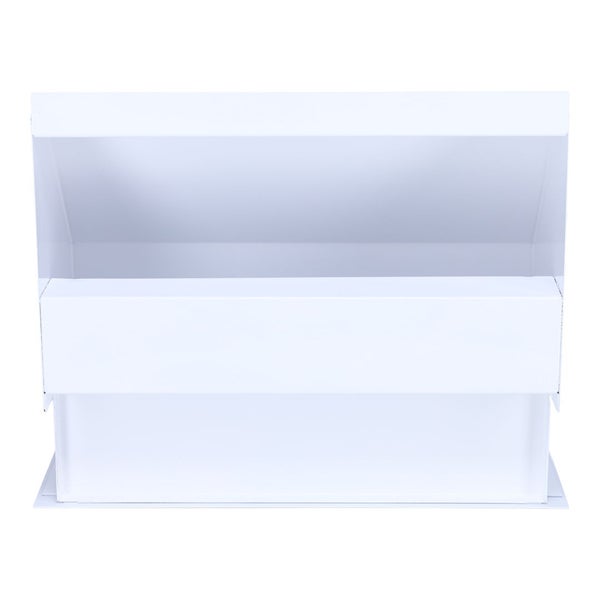Briefkasten aus Metall für Wandmontage