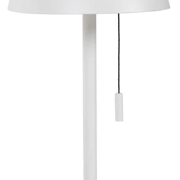 Outdoor-Tischleuchte weiß inkl. LED 3-stufig dimmbar wiederaufladbar und Solar - Ferre