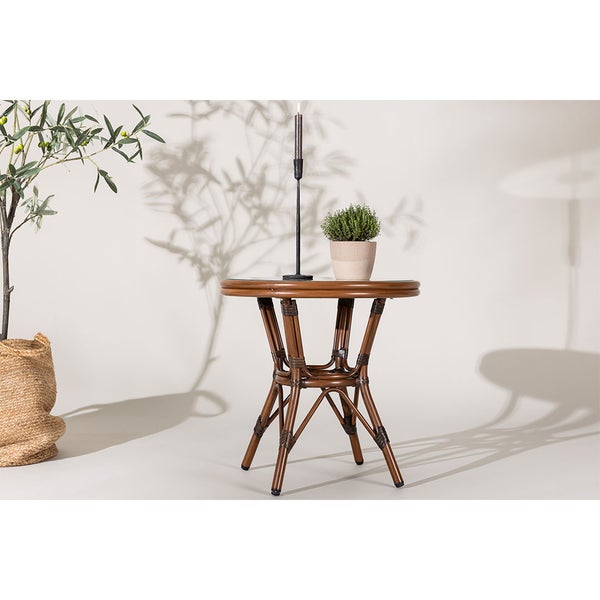 Sagres Cafétisch Ø60cm braun. 60 X 60 X 60 cm