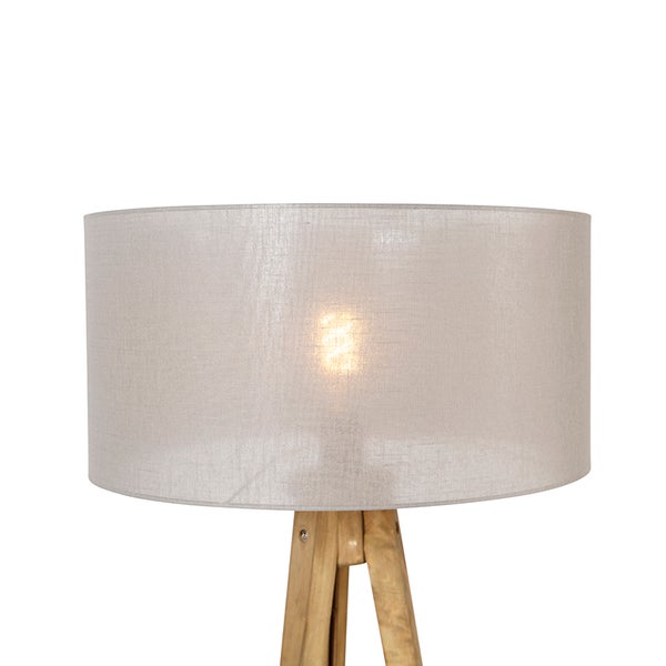 Ländliches Stativ Vintage Holz mit Schatten Taupe 50 cm - Tripod Classic