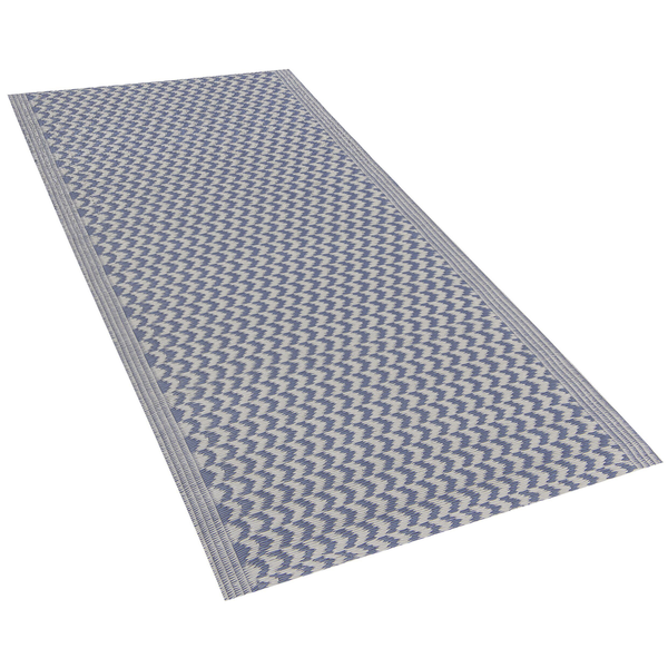 Outdoorteppich MANGO Blau 60 x 90 cm