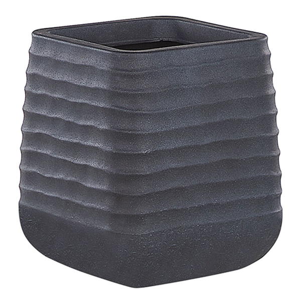 Blumenkübel PARIKIA 28 cm Schwarz