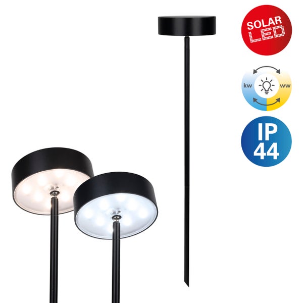 Solarleuchte mit LED und Schutzart IP44