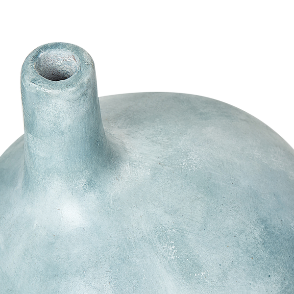 Dekovase BENTONG Keramik 26 cm Hellblau