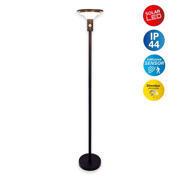 Solar LED Außenleuchte mit Bewegungssensor