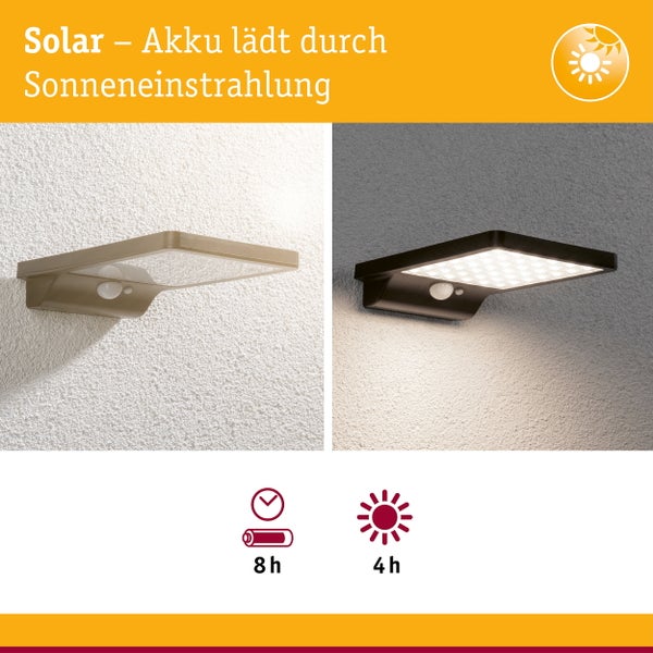 Technisches Datenblatt für einen Paulmann Transformator mit Maßangaben und Installationshinweisen sowie Symbolen für Garantie und Sicherheit.