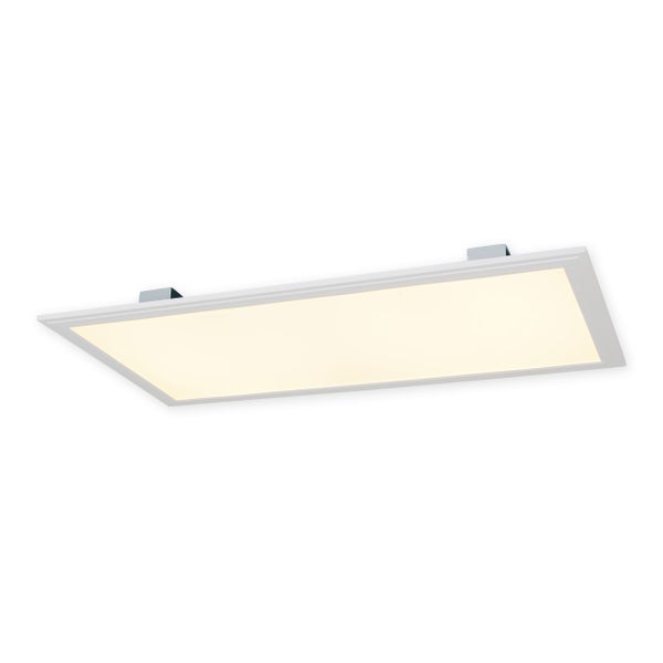 LED-Sensor-Panel ALEGRE Länge 59,5cm, viele Funktionen, Aufbauleuchte inkl. Halterung aus Metall und Kunststoff, integrierte LEDs warmweiß