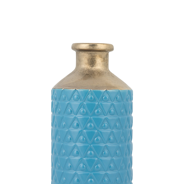 Dekovase ARSIN Steinzeug 39 cm Blau