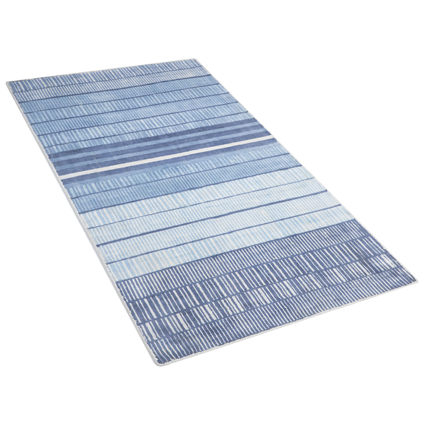 Teppich YARDERE Hellblau 80 x 150 cm Viskose