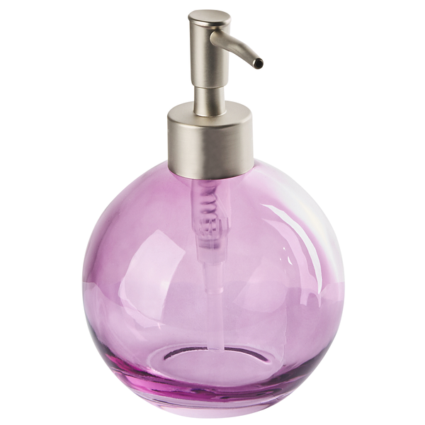 Badaccessoires Set 4-teilig ROANA Glas Violett