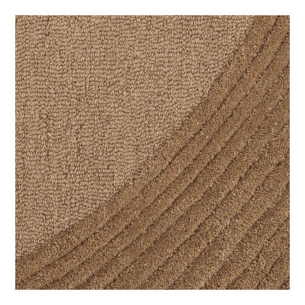 Detailansicht einer Fußmatte mit Streifenmuster