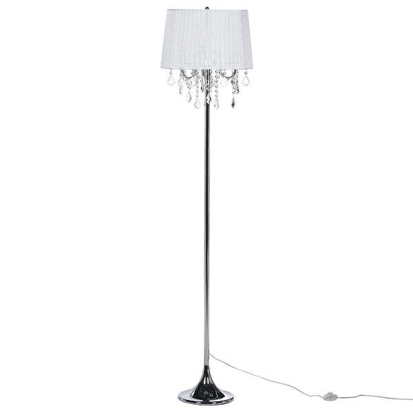Stehlampe EVANS Metall Weiß