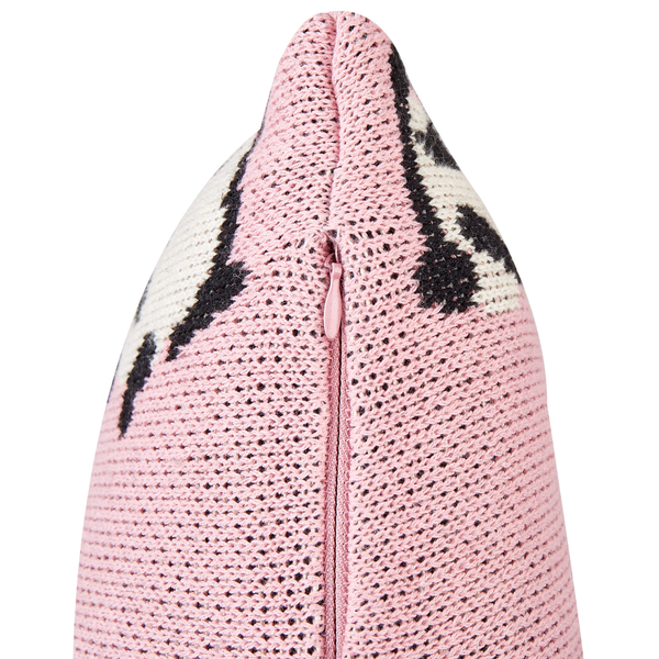 Kinder Dekokissen Pandamotiv Baumwolle rosa 45 x 45 cm 2er Set TALOKAN