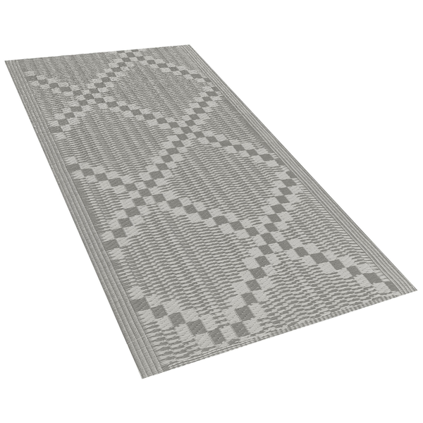 Outdoorteppich JALNA Grau 60 x 105 cm