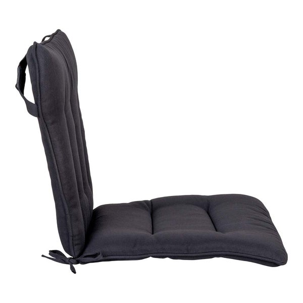 Cleveland Gartenkissen schwarz. 4er Set