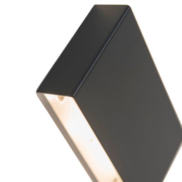 2er-Set moderne Wandleuchten schwarz - Otan