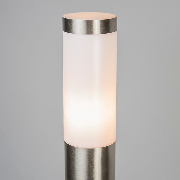 Moderne Außenleuchte Mast Stahl 110 cm IP44 - Rox