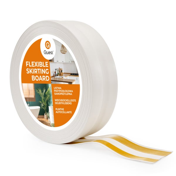 Quest flexible selbstklebende Weichsockelleiste auf Rolle