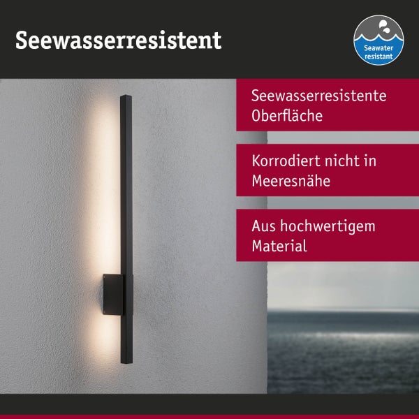 Moderne Aussenwandleuchte für den Garten