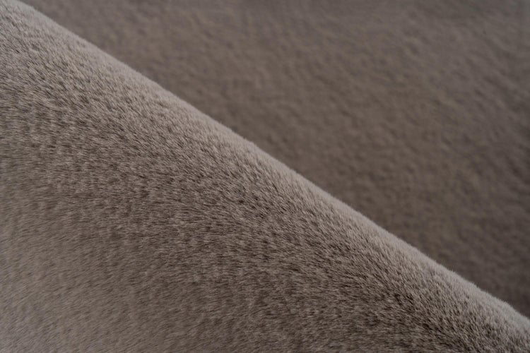 Kurzflor Teppich Plushique Stone Uni 80 x 150 cm
