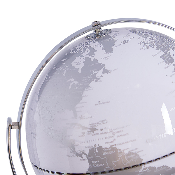 Globus DRAKE Silber 33 cm