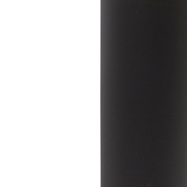Außenleuchte schwarz mit opalweißem Schirm 50 cm - Odense