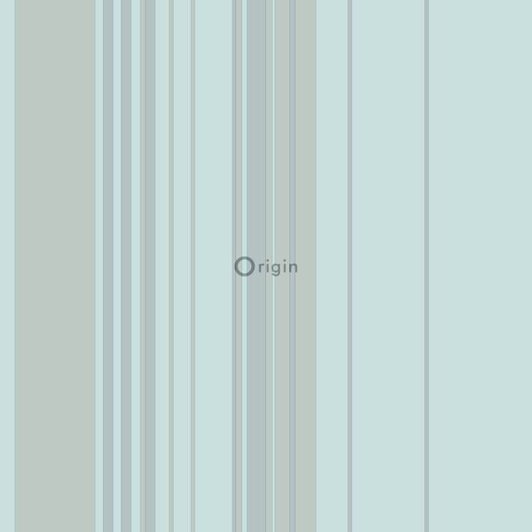 Origin Wallcoverings Tapete Streifen Meeresgrün - 53 cm x 10.05 m - 346228