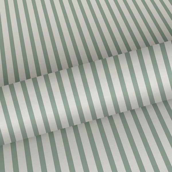 Sanders und Sanders Tapete Streifen Graugrün - 53 cm x 10.05 m - 640707