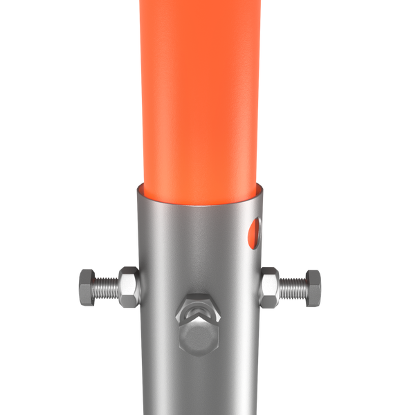 MAXERIO® 60 cm 2er Set Core 4 Schraubfundament Bodenhülse Erdanker Einschraubbodenhülse Erdschraube Einschraubhülse Erdschraubenfundament Bodenanker Schraubanker Fundament für Zaun Wäschespinne Sonnenschirm Fahne